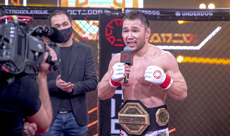 Чемпион OCTAGON Ильяр Асханов бросил вызов чемпиону NFC Фанилю Рафикову
