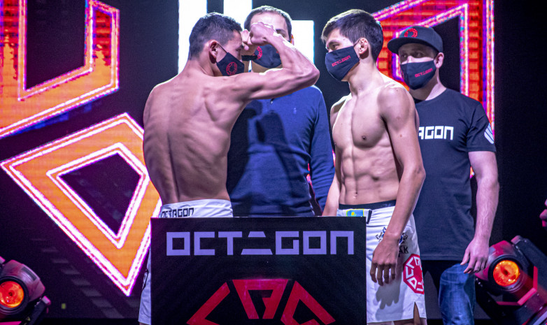 Фоторепортаж с официального взвешивания OCTAGON 16