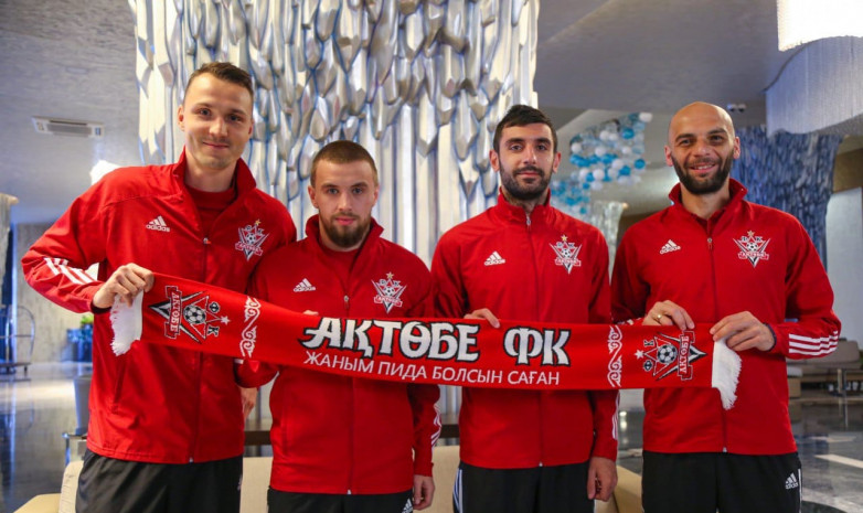 «Ақтөбе» бес бірдей футболшыны сапына қосты