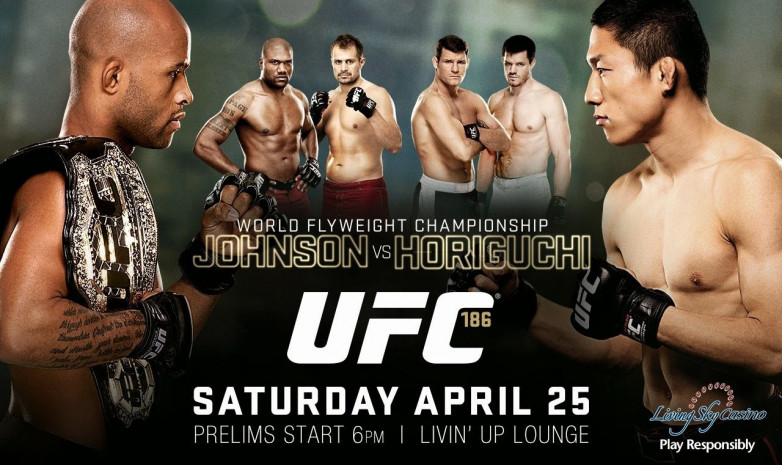 UFC 186 турнирінің толық карды жарияланды
