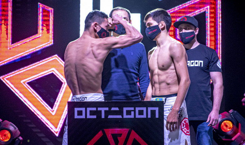 OCTAGON 16 турнирінің қатысушылары салмақ өлшеді. Фоторепортаж
