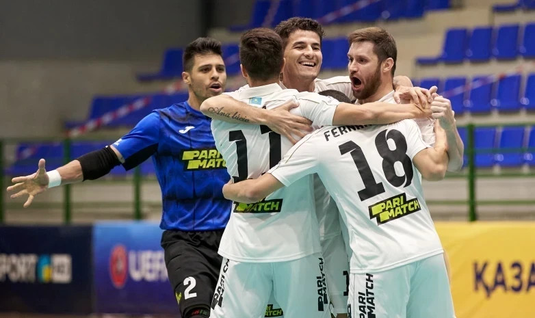 Состав АФК «Кайрата» в матче 1/8 финала футзальной Лиги чемпионов 