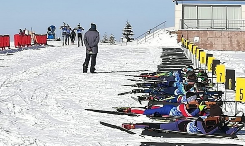Жас биатлоншылар ел чемпионатының жүлдесіне таласты
