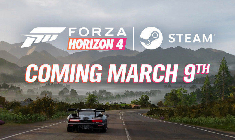 Forza Horizon 4 станет доступна в Steam с 9 марта