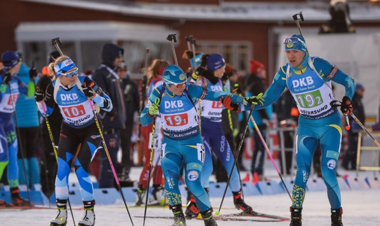 Сборная Казахстана по биатлону с провала начала чемпионат мира  