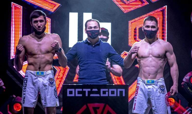 Ильяр Асханов OCTAGON чемпионы атанды