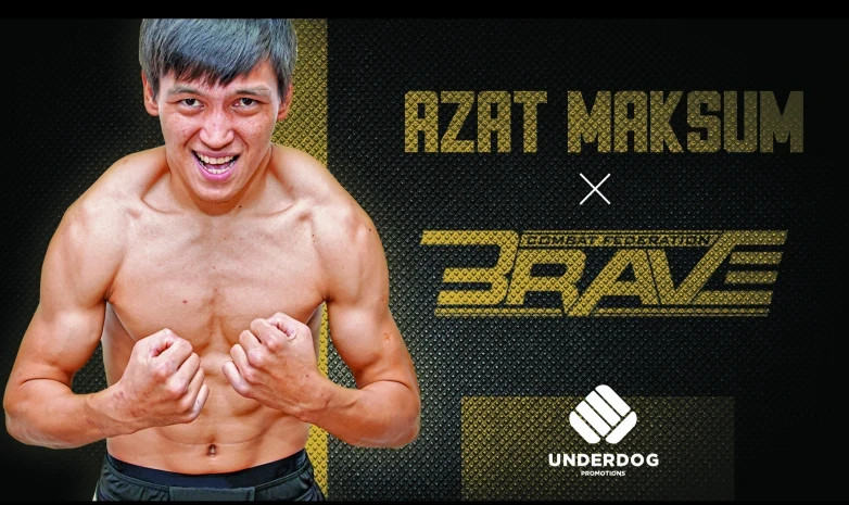 Азат Максум BRAVE CF-дегі дебютін сәтті өткізді
