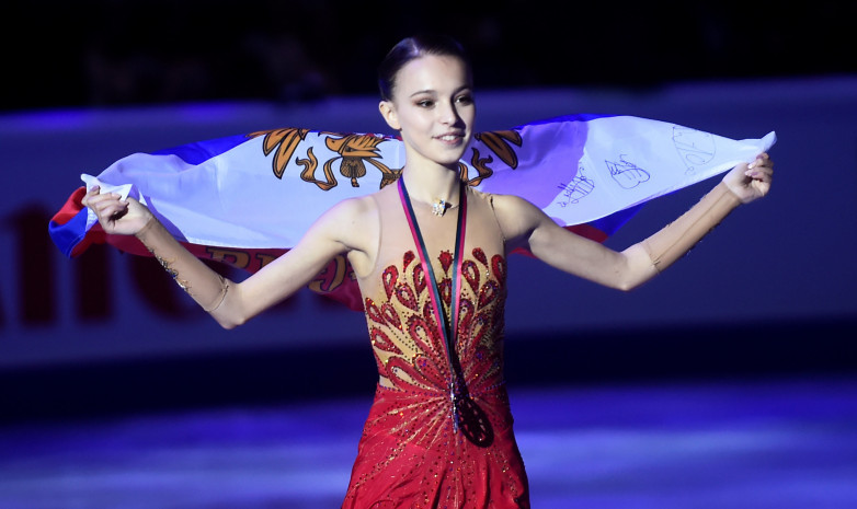 Видео короткой программы Анны Щербаковой на чемпионате мира в Стокгольме