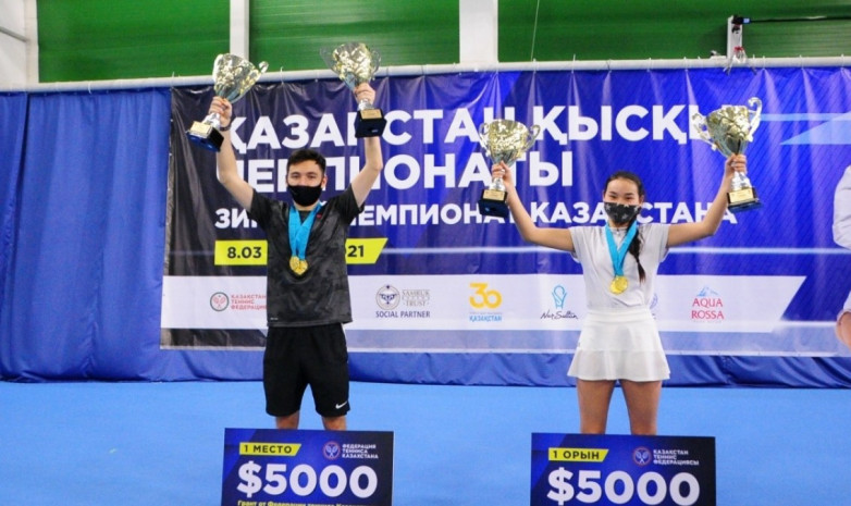 Теннистен Қазақстан қысқы чемпионаты аяқталды
