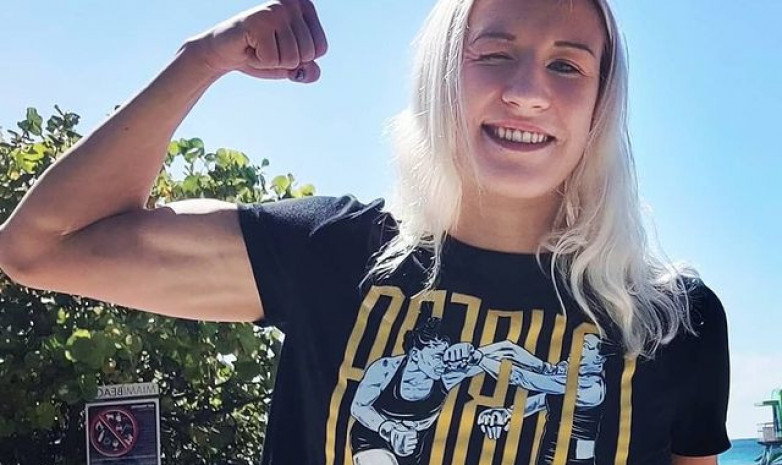 UFC-дегі қазақстандық Мария Агапова жарақатынан қалай айығып жатқанын көрсетті