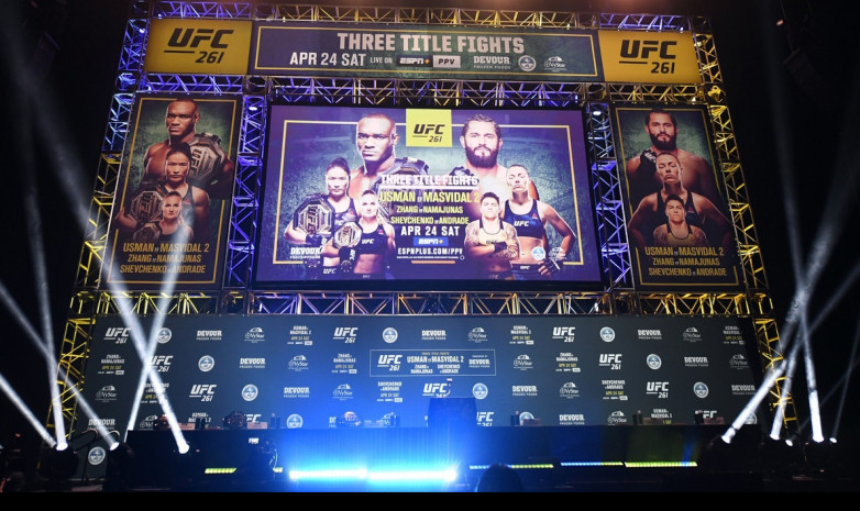 Полная пресс-конференция хедлайнеров UFC 261 на русском 