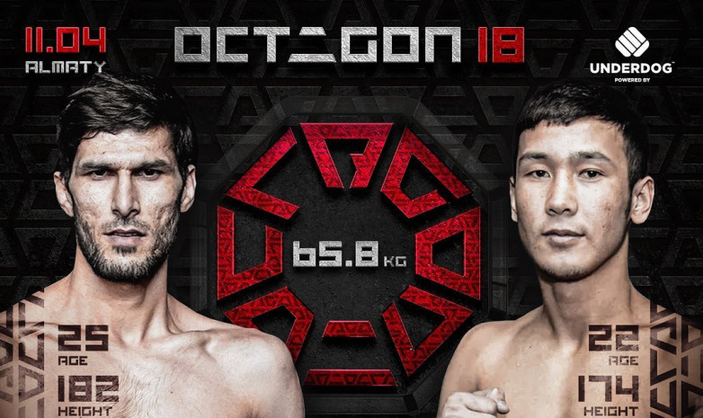 OCTAGON 18. Максат Сиязбеков встретится с Фарходом Давлятовым на турнире в Алматы