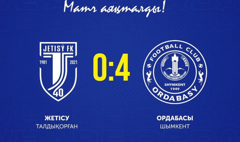 «Жетісу» — «Ордабасы» матчының үздік сәттері. Видео