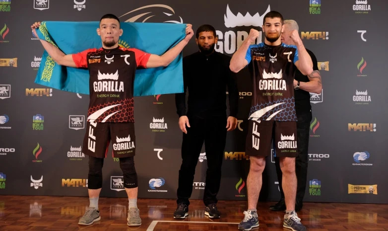 Руслан Туяков проиграл Курбанали Исабекову на турнире Eagle Fighting Championship 35