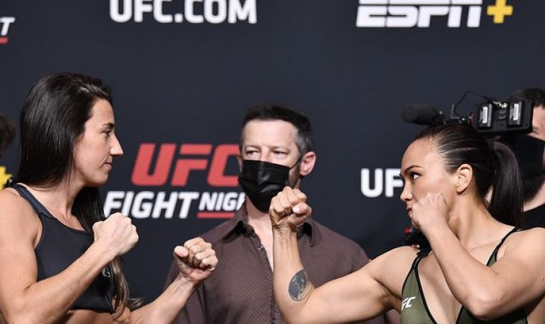 UFC Вегас 26 турниріне қатысушылардың салмақ өлшеу рәсімі өтті