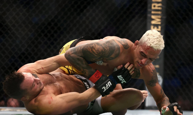 UFC 262 турнирінің үздік сәттері. Видео