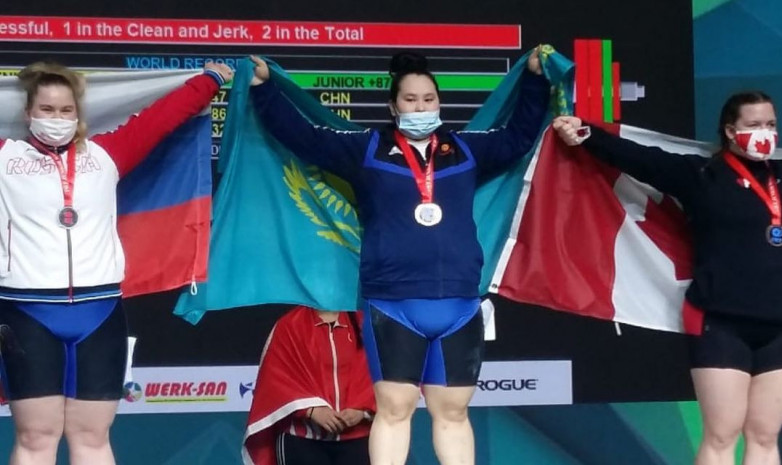 Сансызбаева жасөспірімдер арасындағы әлем чемпионатында алтын медаль алды