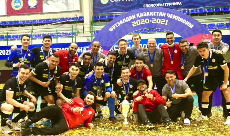 Қазақстан чемпионаты: «Қайрат» ойыншыларын марапаттау рәсімінен фоторепортаж