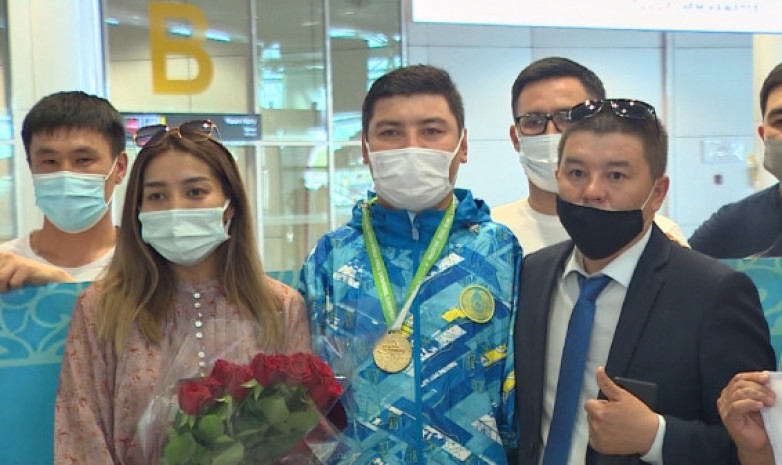 Паражүзуден Еуропа чемпионы Сиязбек Далиев елге оралды