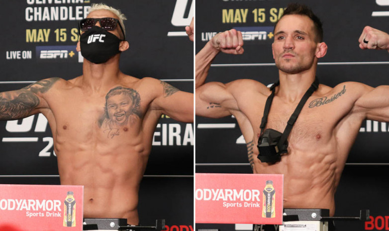 UFC 262: Файтерлер салмақ өлшеді