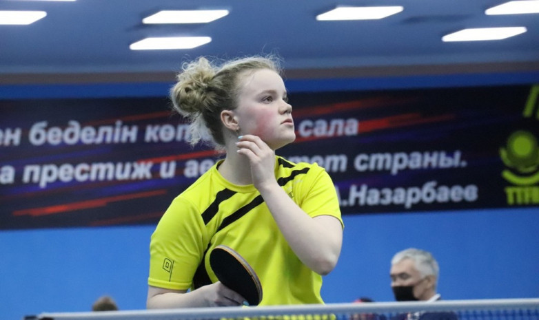 Алматыда үстел теннисінен еліміздің жас спортшылары бақ сынауда