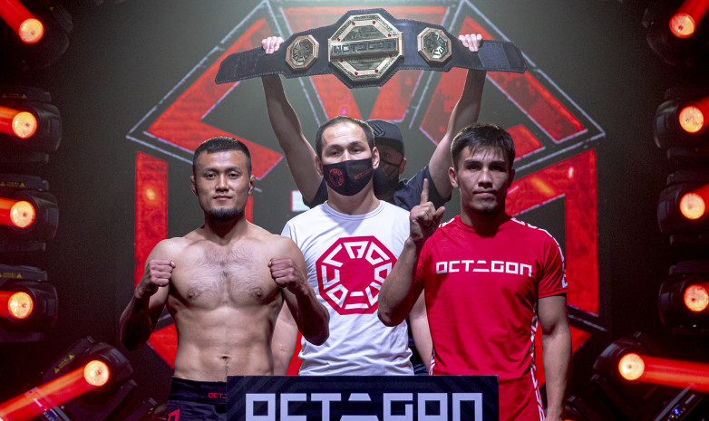 Фоторепортаж со взвешивания перед турниром OCTAGON 20