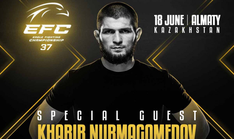 Хабиб Нурмагомедов келетін EFC 37 турнирінде бес қазақстандық өнер көрсетеді