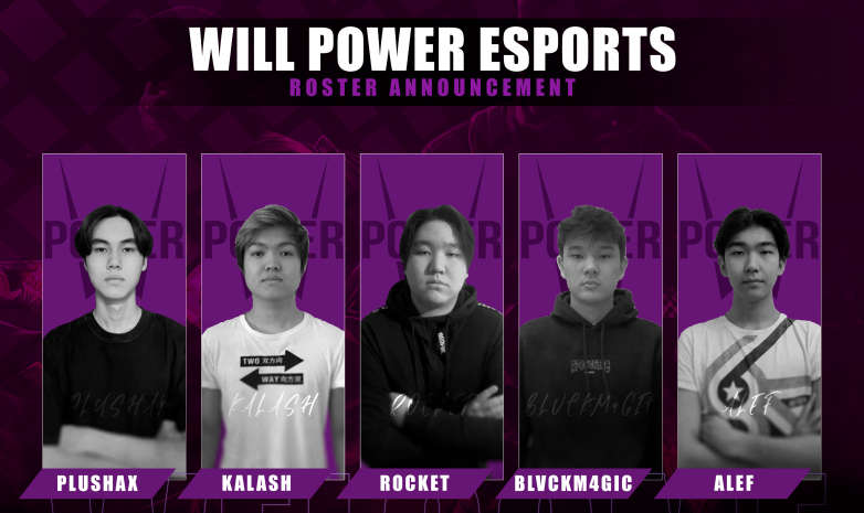 Казахстанская киберспортивная организация «Will Power Esports» подписала состав по CS:GO