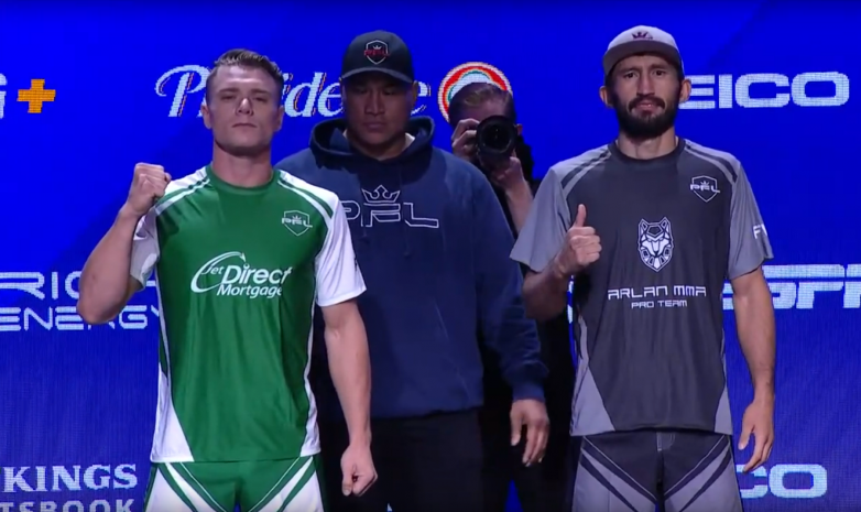 ВИДЕО. Арман Оспанов UFC-дің бұрынғы файтерімен көз арбасты