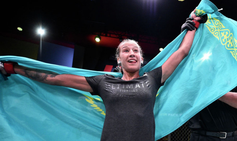 UFC-дегі қазақстандық қыздың төңірегінде дау шықты