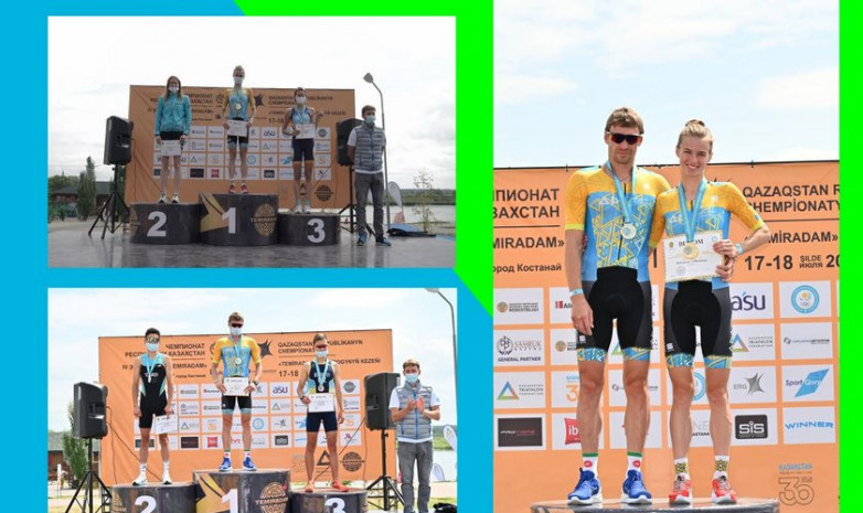 Триатлоннан Қазақстан Ашық чемпионаты мәресіне жетті