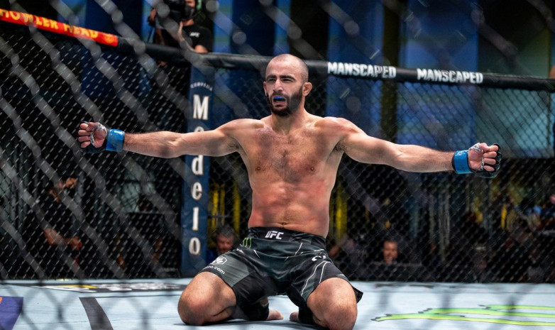 UFC Vegas 35: Басты жекпе-жекте Чикадзе Барбозаны нокаутқа жіберді