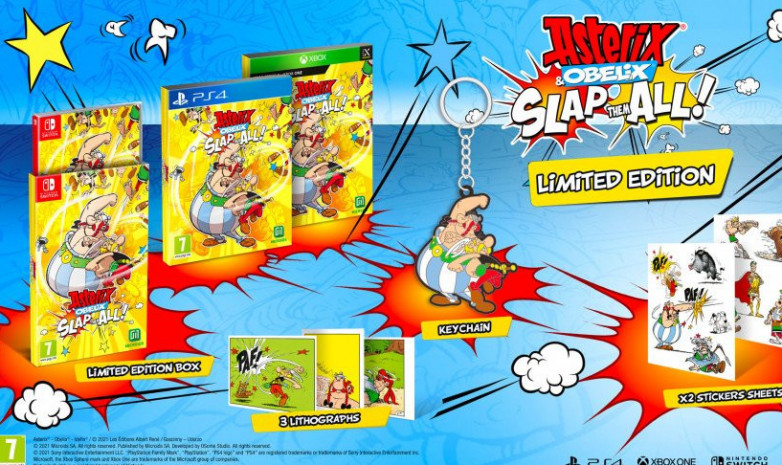 Весёлый beat`em up Asterix & Obelix: Slap them All! выйдет 25 ноября