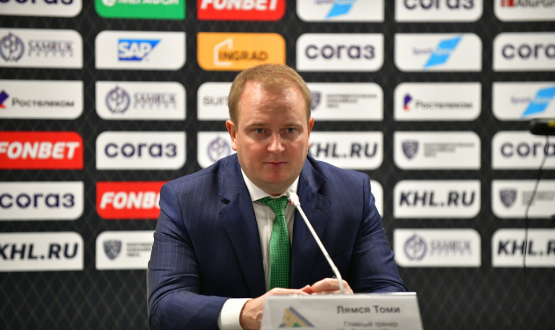Лямся прокомментировал победу над «Барысом»