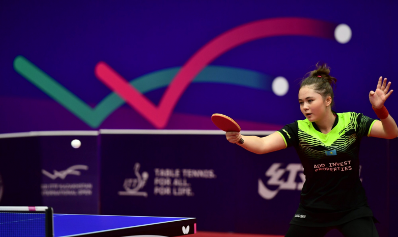 Екі қазақстандық спортшы 2021 ITTF Kazakhstan International Open турнирінің ширек финалына шықты