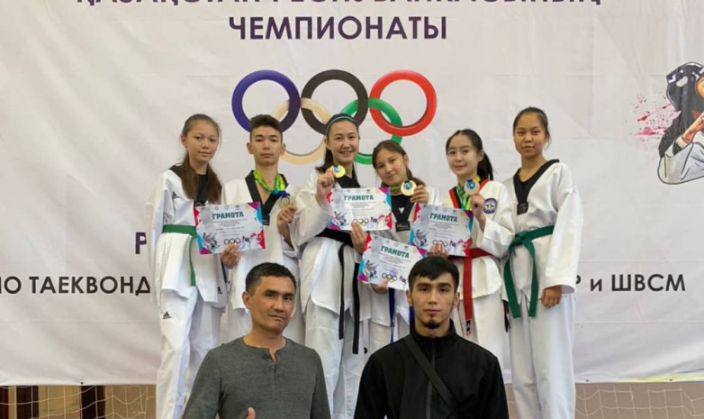 Жеті ақмолалық таэквондодан Қазақстан чемпионы атанды
