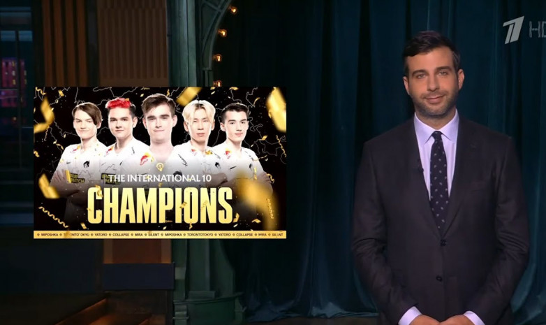 «Team Spirit» побывали в гостях программы «Вечерний Ургант»
