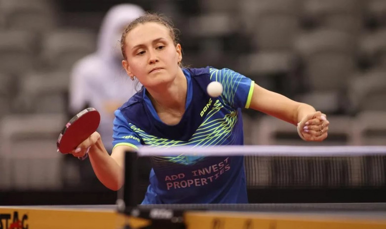 Казахстанская спортсменка внесла весомый вклад в победу своего клуба на чемпионате Германии по настольному теннису