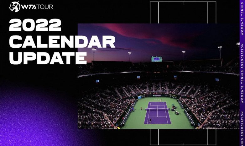 WTA 2022 жылғы маусымның күнтізбесін жариялады 