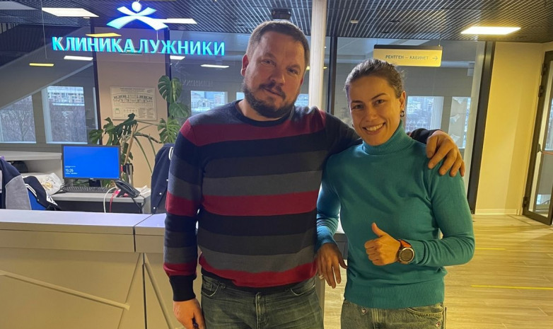 Фируза Шарипова Тейлормен жекпе-жек алдында медициналық тексерістен өтті
