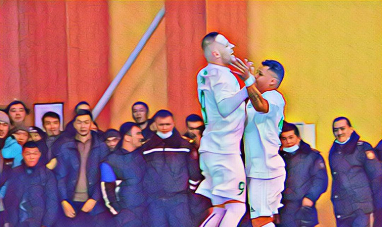 «Атырау» - «Ақтөбе» матчында он гол соғылды