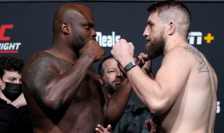 UFC Vegas 45: Льюис пен Докос жекпе-жек алдында көз түістірді 