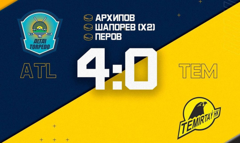 «Теміртау» «Алтай – Торпедоға» есе жіберді