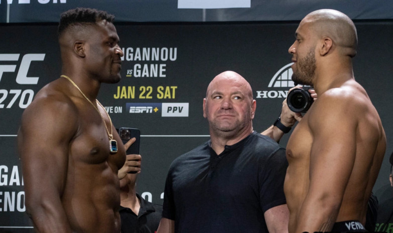 UFC 270 турниріне қатысушылар көз түйістірді. Видео