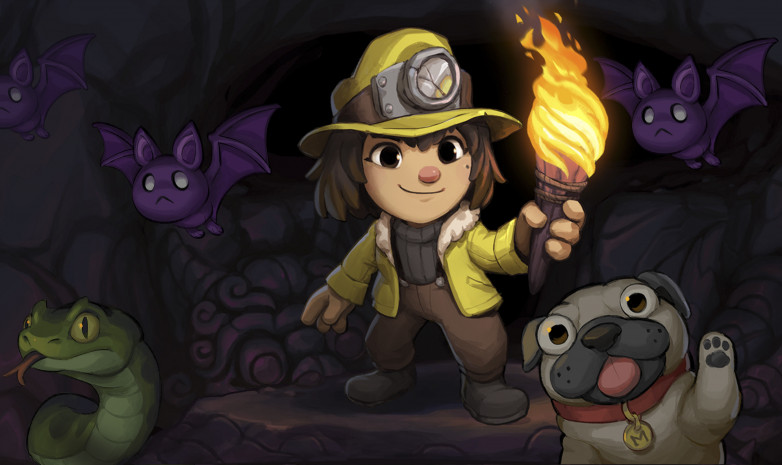 Spelunky 2 вышла на платформах Microsoft