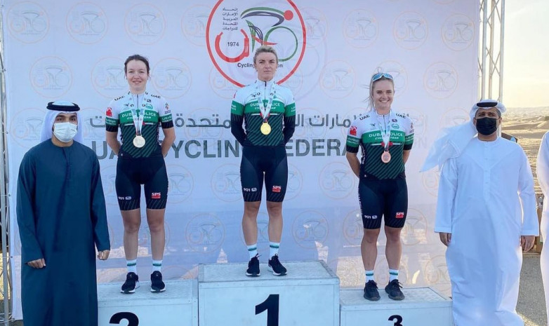Казахстанская гонщица заняла второе место в Al Nazwa Cycling Challenge 2022 