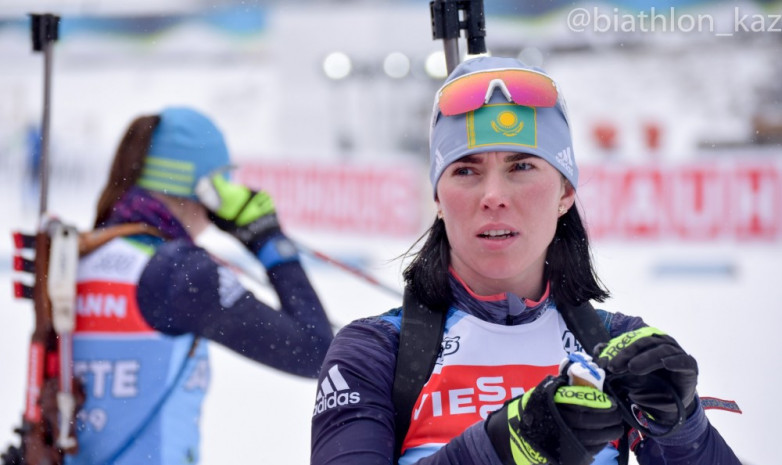 Анастасия Кондратьева биатлоннан Еуропа чемпионатындағы із кесу жарысында 25-орын алды