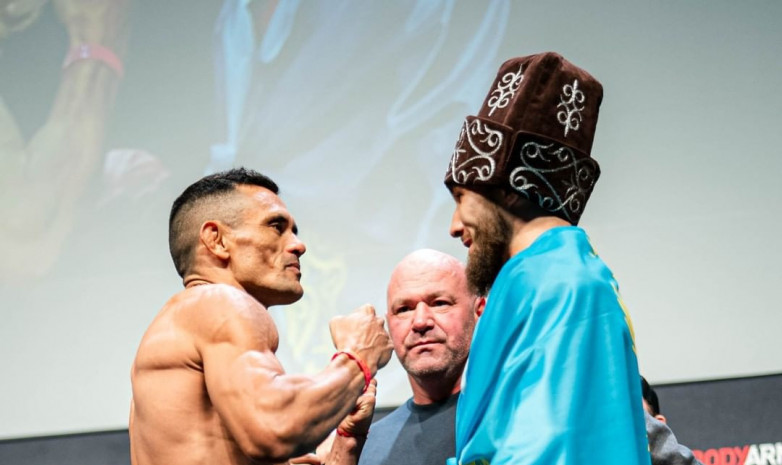 Морозов UFC-дегі үшінші жекпе-жегі алдында қарсыласымен көз түйістірді