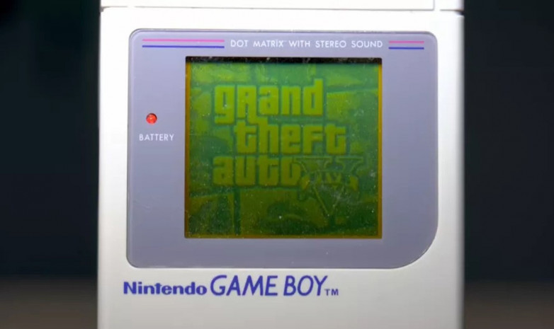 GTA V запустили на Game Boy