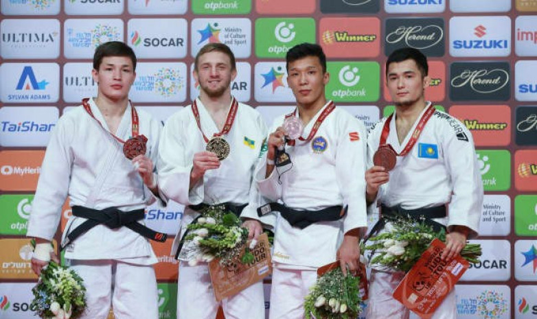 Дзюдодан Қазақстан құрамасы Тель-Авивтегі «Grand Slam» жарысын үш медальмен аяқтады